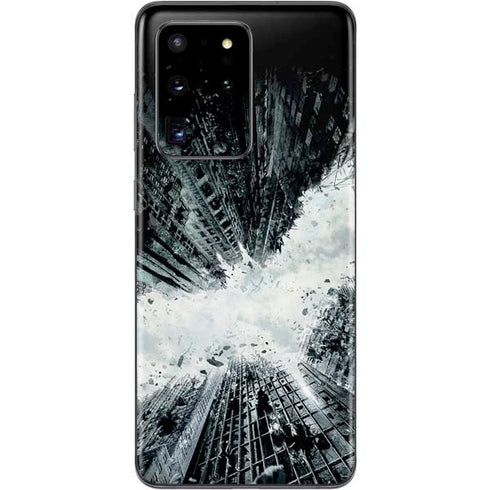 DC Comics Batman Dark Knight Rises Poster Galaxy S20 Ultra 5G Skin